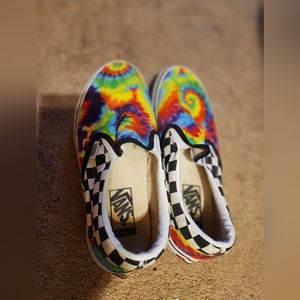 Tie Dye Vans